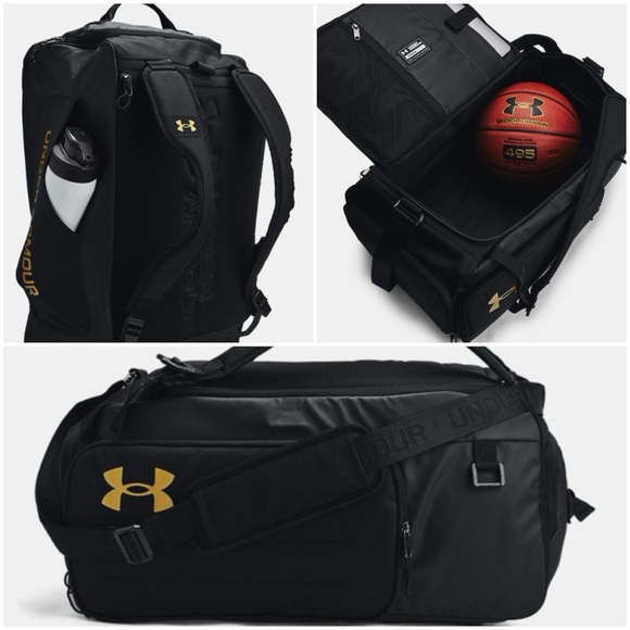 Under Armour Contain Duo Medium Backpack Duffle unisex- NWT - Picture 1 of 16